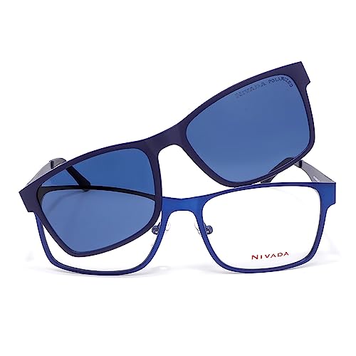 [VNV.22029.BLU.51] Nivada Clip-On Armazón Oftálmica