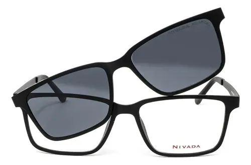 [VNV.31617.0GRN.54] Nivada Clip-On Armazón Oftálmico