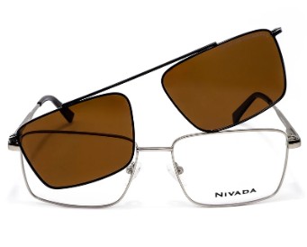 [VNV.X098A.0GLD.56] Nivada Clip-On Armazón Oftálmica